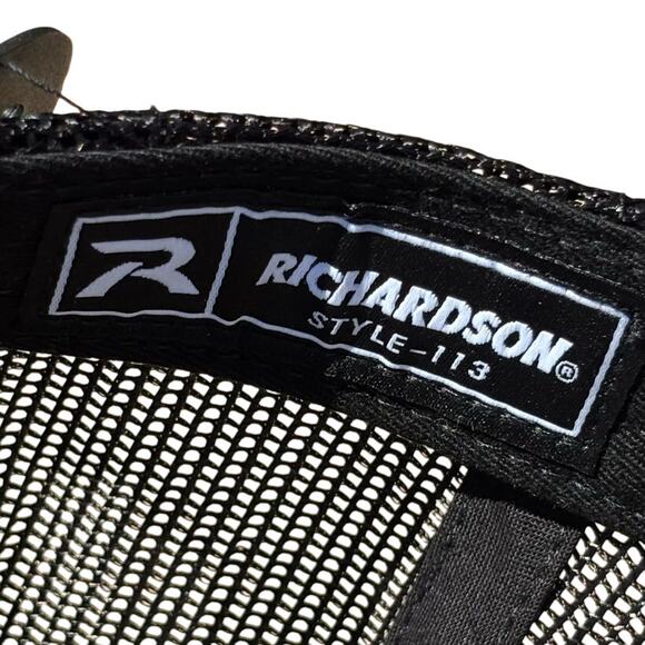 Black Hot Mess Richardson Hat - Picture 4 of 6